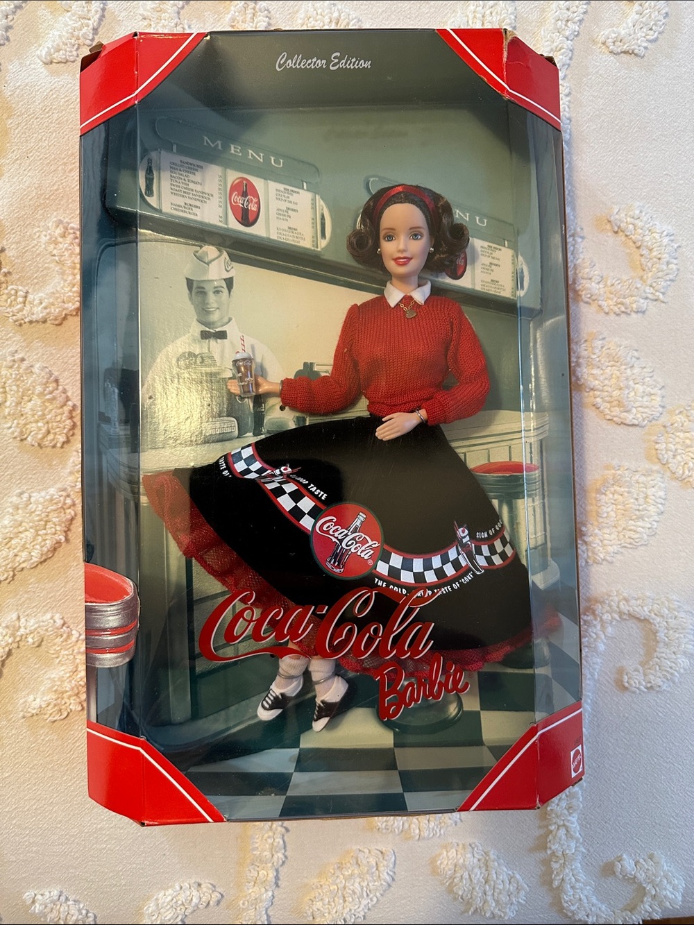 Coca-Cola Diner Barbie collectors item. Mattel 24637